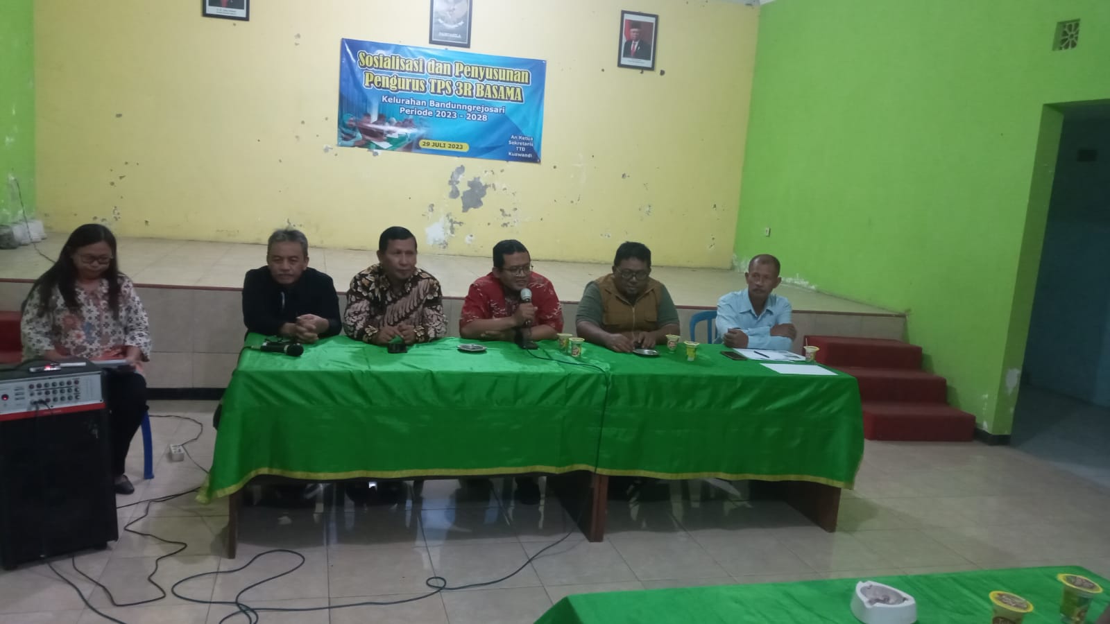 KPP TPS 3R Basama Gelar Sosialisasi dan Pilih Pengurus Baru